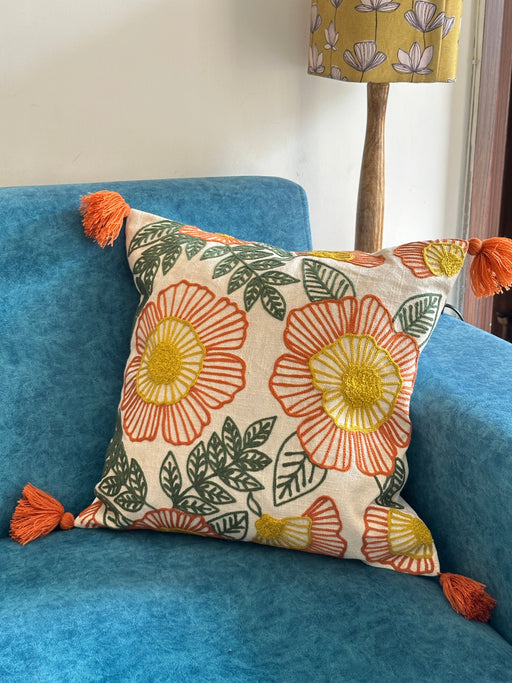Nurture India Marigold Cushion Cover 16x16