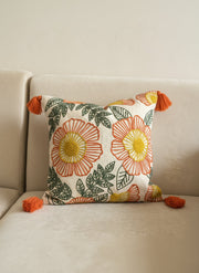 Nurture India Marigold Cushion Cover 16x16