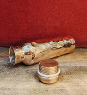 Pure Copper Hammered Water Bottle – Copper Water Bottle