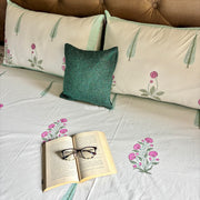 aenak-light-magenta-floral-handblock-bedsheet-dohar-combo-set
