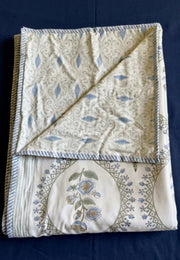 aenak-blue-palm-jaal-handblock-mulmul-cotton-reversible-dohar