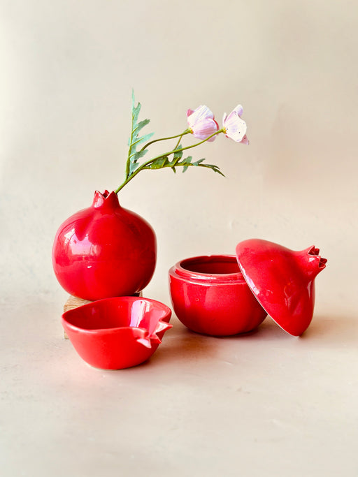 Nurture India Pomegranate Decor Bundles 3-Piece Set