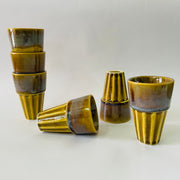 The Cool Tea Glasses Mustard