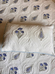 aenak-blue-dahlia-cypress-embossed-quilted-handblock-bedcover-set