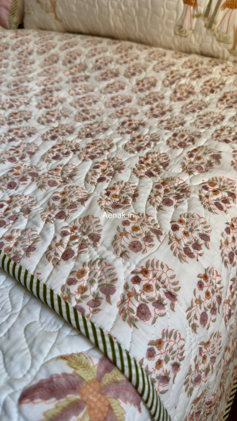 aenak-dusty-palm-handblock-printed-reversible-quilted-bedcover-set
