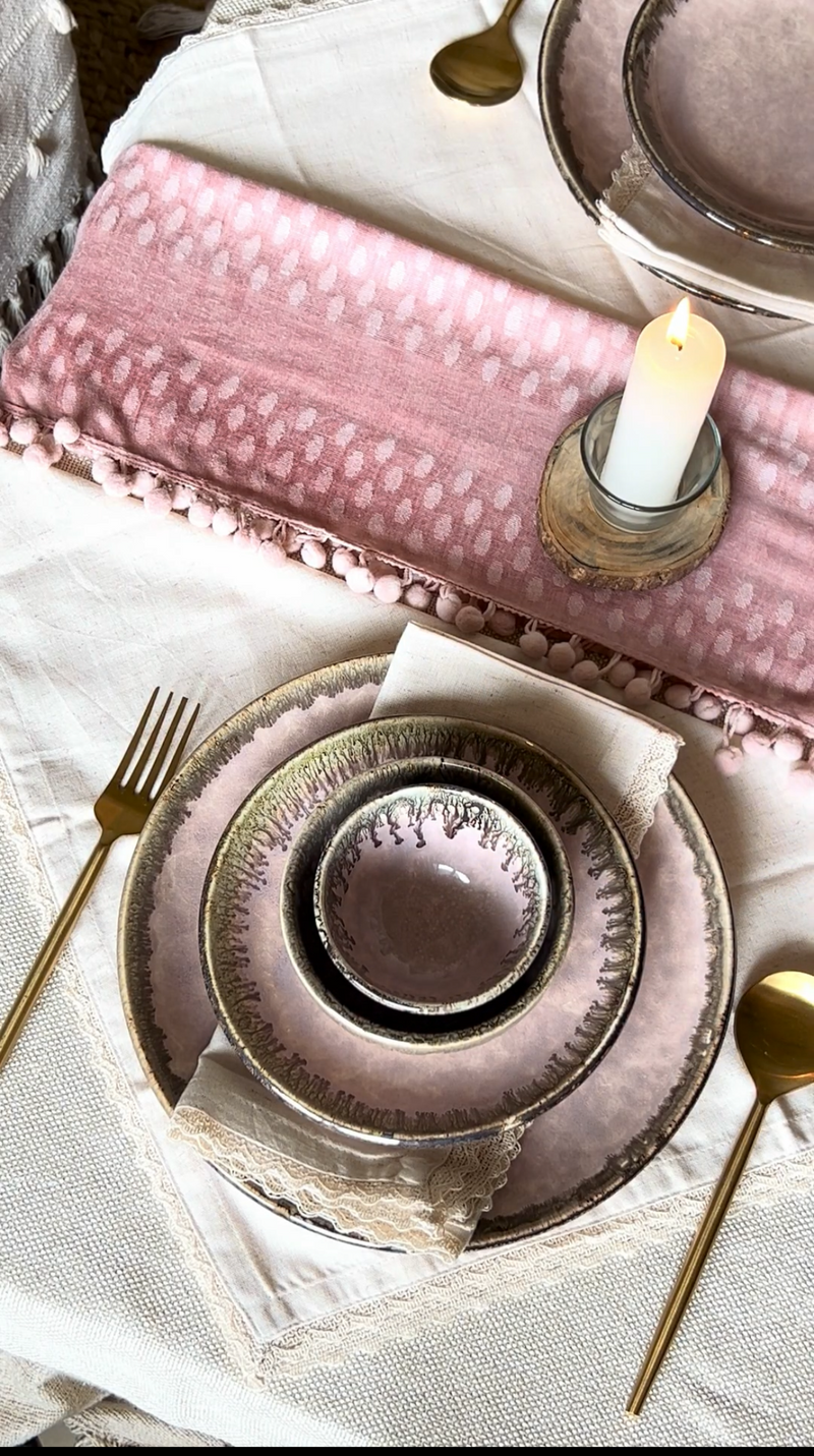 Roseate Ceramic Dinnerware Set