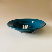 ceramic-kitchen-teal-green-pasta-plate