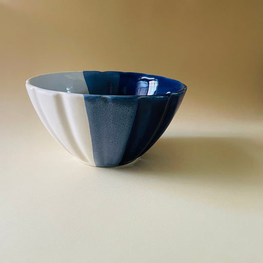 Blue White Ceramic Serving Ceramic Bowl