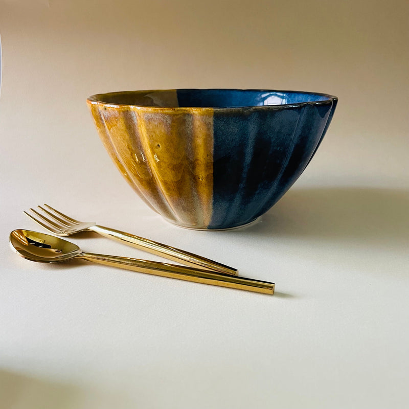 Courageous Macau Ceramic Serving Bowl