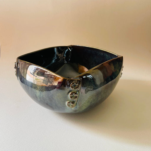 Tuscan Twilight Button Bowl
