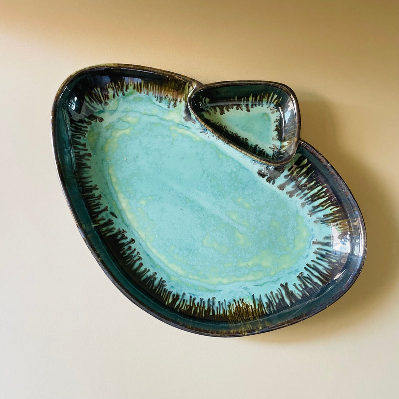 The Serene Ceramic Serving Platter