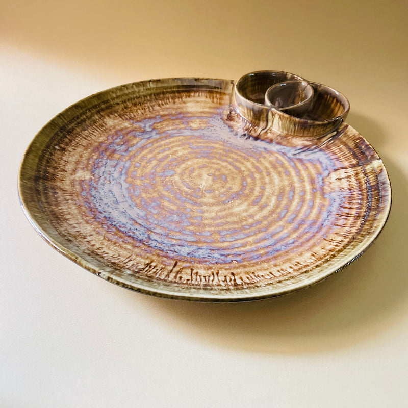 The Cosmic Ceramic Serving Platter
