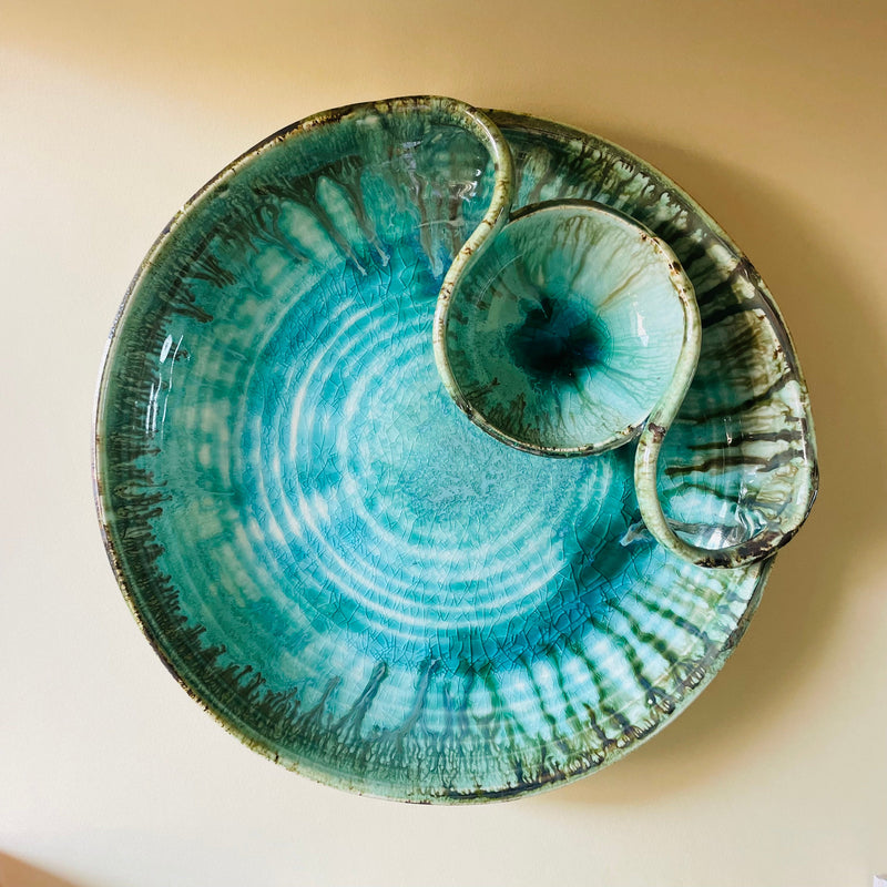 The Mirage Ceramic Serving Platter