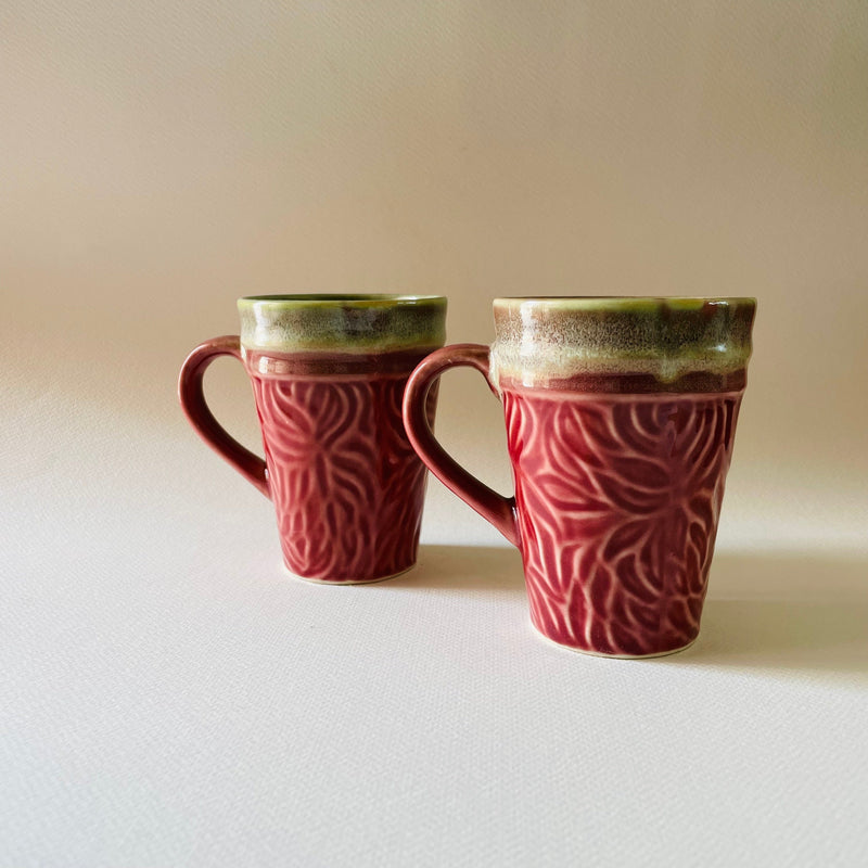Rhubram Coffee Ceramic Coffee Mug Set