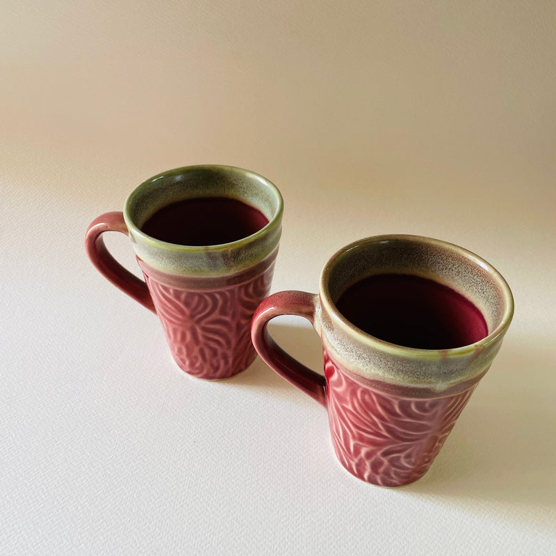 Rhubram Coffee Ceramic Coffee Mug Set