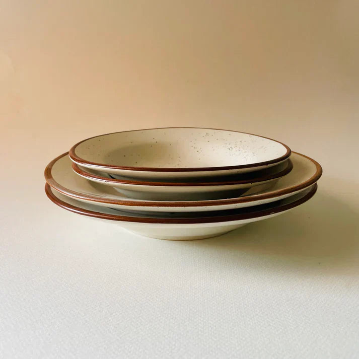 The Elengate Junior Senior Pasta Plates Set Of 4