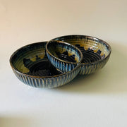 Royal Blue Double Bowls