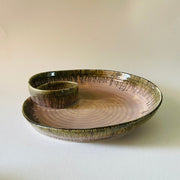 The Roseate Dip Ceramic Serving Platter