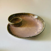 The Roseate Dip Ceramic Serving Platter