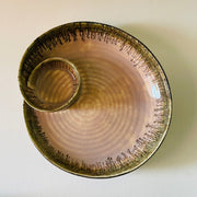 The Roseate Dip Ceramic Serving Platter