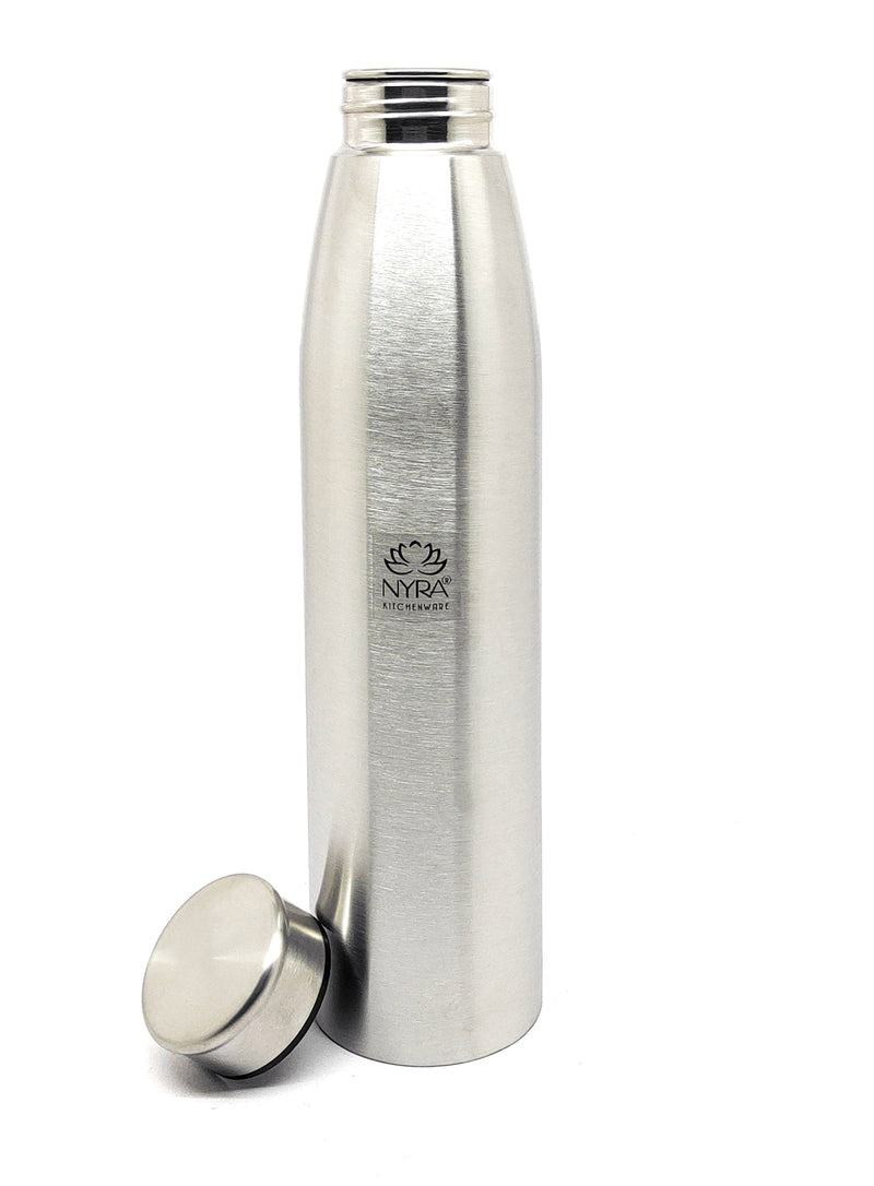 Stainless Steel Single-Walled Water Bottle with a String – Water Bottle
