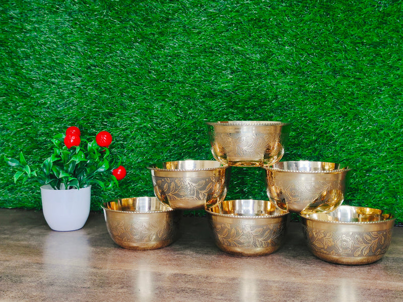 Traditional Brass/Peetal Katori – Serving Bowl