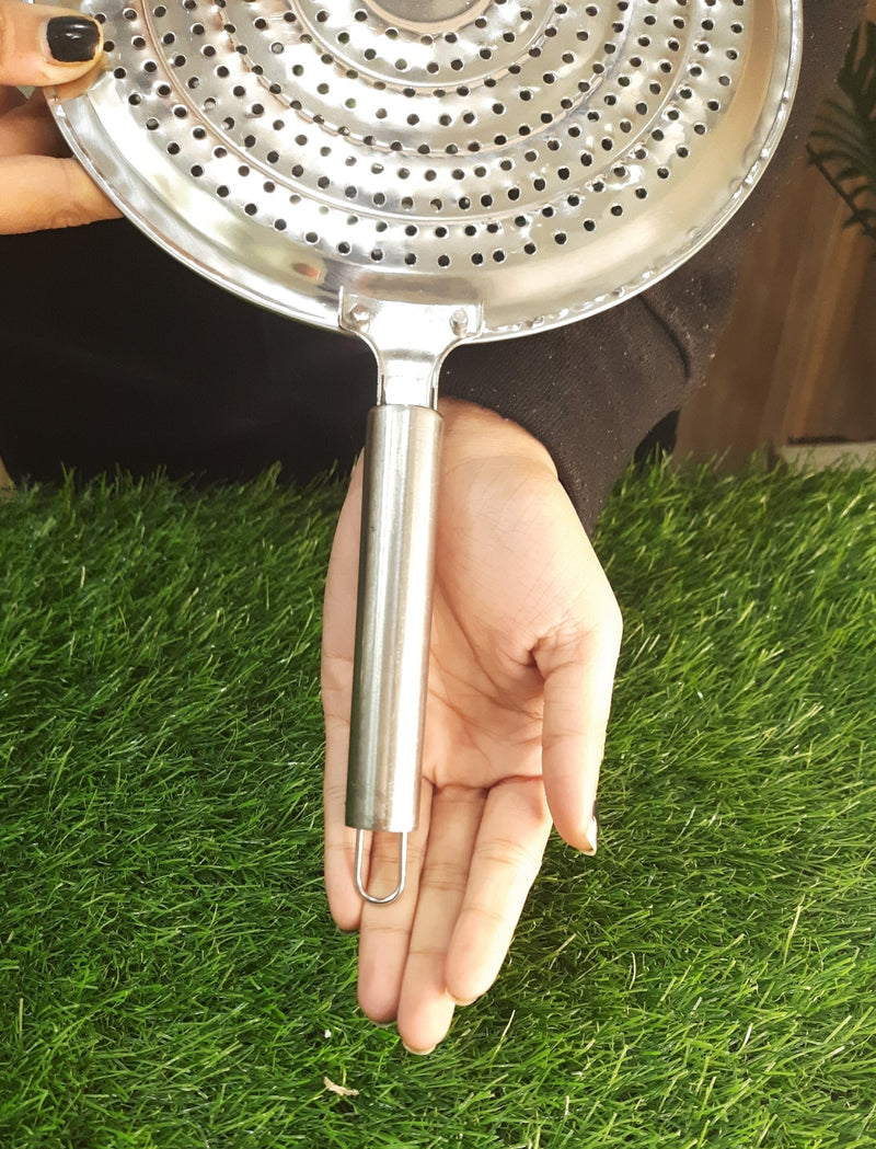 Stainless Steel Roaster and Steel Tong Combo – Kitchen Utensil