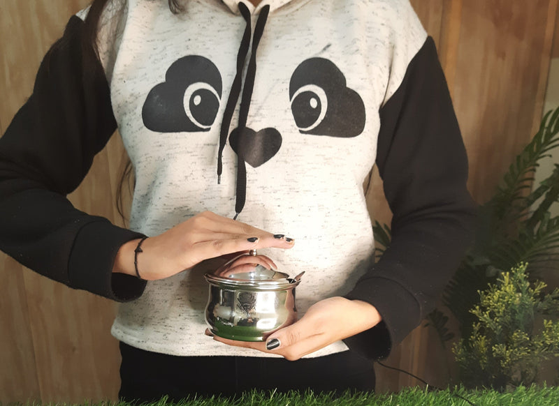 Stainless Steel Ghee Pot With Spoon – Cooking Spoon