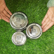 Stainless Steel Mini Containers Set - 3-Piece – Storage Container