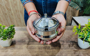 Stainless Steel Ghee Pot With Spoon – Cooking Spoon