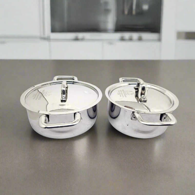 Triply Stainless Steel Saucepot/Bonton/Cooking Pot – Kitchen Utensil
