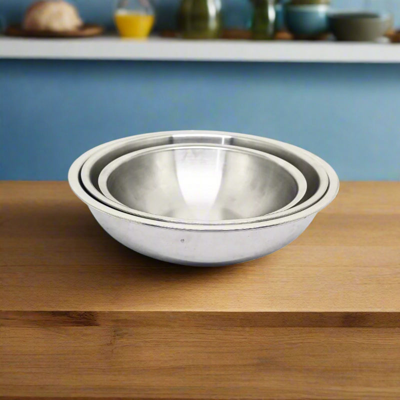 Triply Stainless Steel Extra Deep Tasla Kadhai – Cooking Kadhai