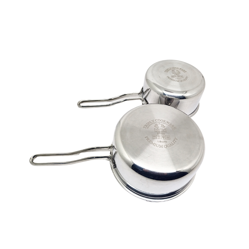 Triply Stainless Steel Sauce Pan with Lid – Lid