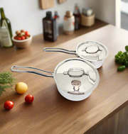 Triply Stainless Steel Sauce Pan Set with Lid – Lid