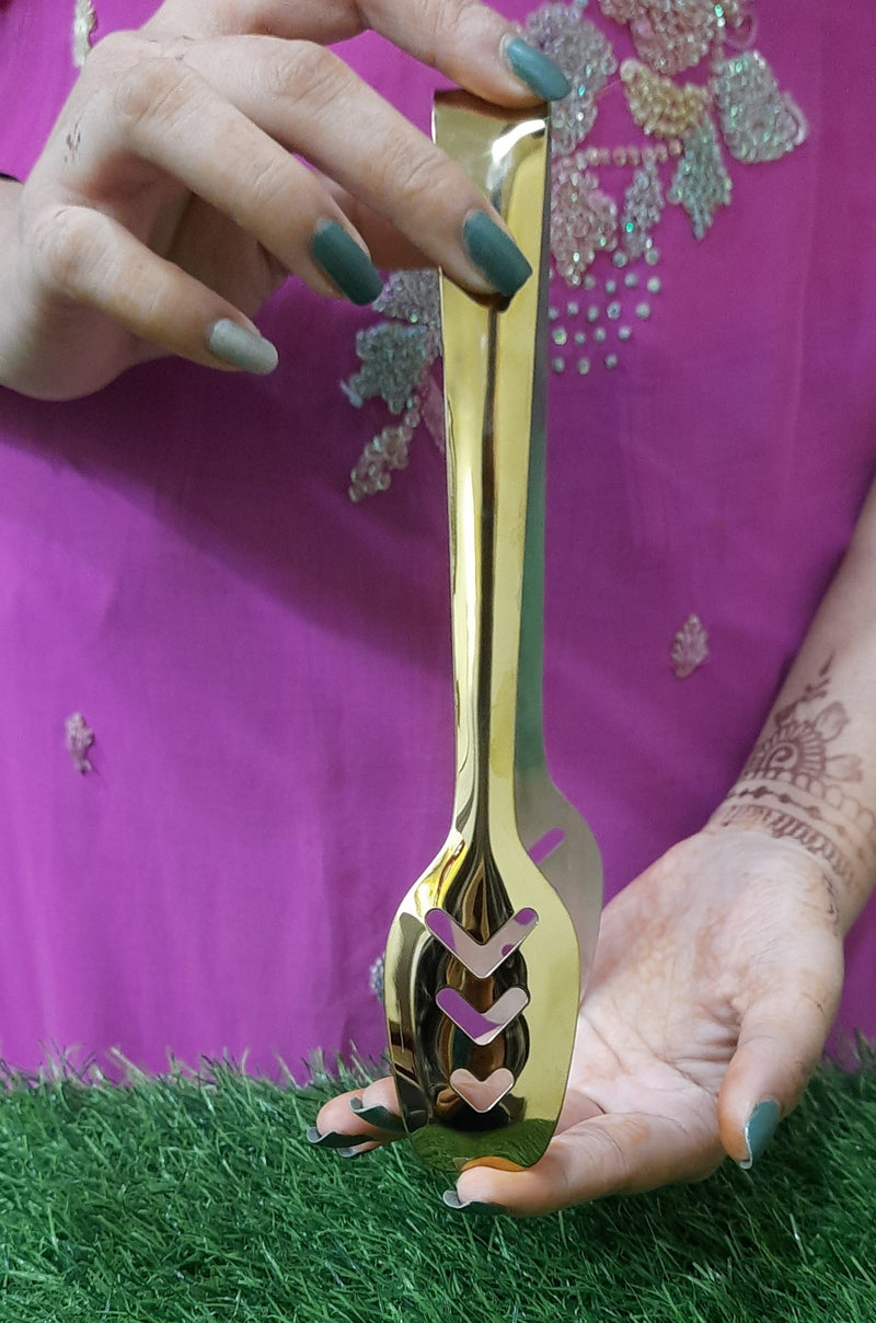 Stainless Steel Serving Tongs/Chimta – Kitchen Utensil