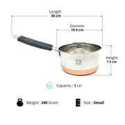 Copper Bottom Saucepan Set – Saucepan