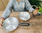 Aluminium Non-Stick Fry Pan with Dual Pour Spouts & Heat-Resistant Handle – Frying Pan