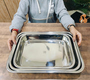 Stainless Steel Storing & Serving Tray – Serving Tray