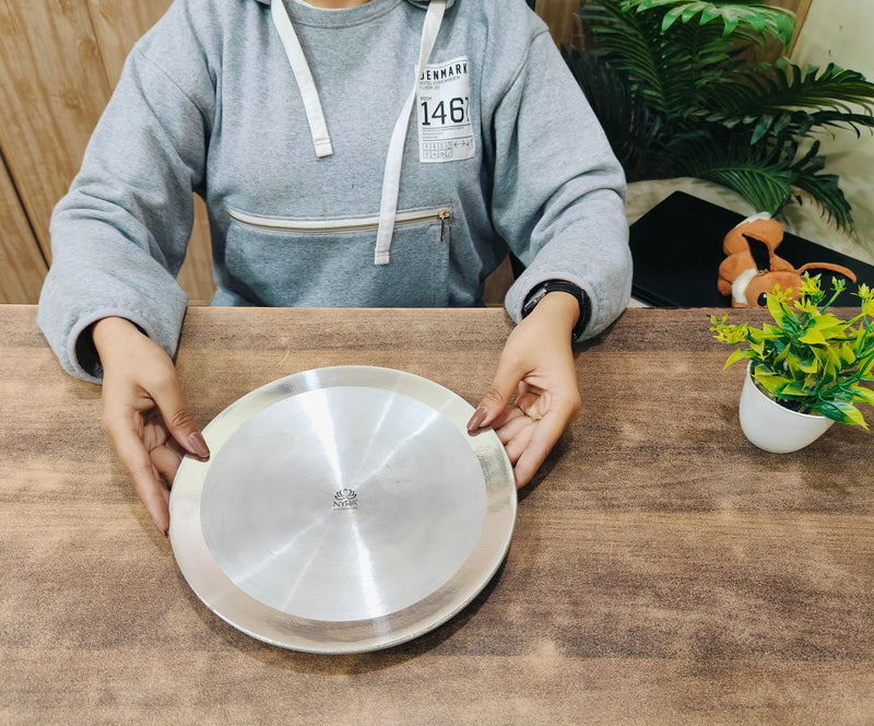 Aluminium Tawa/Griddle without Handle – Flat Griddle Tawa