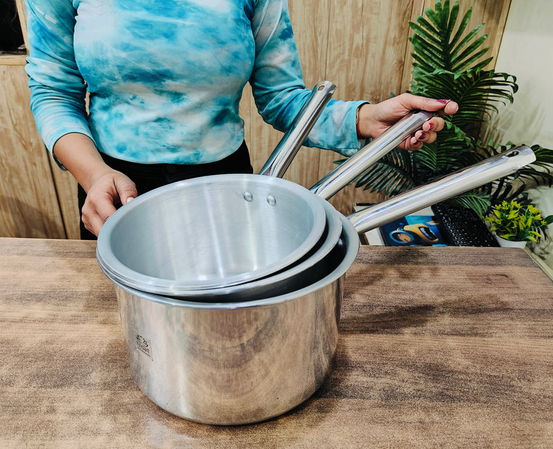 Aluminium Saucepan with – Saucepan