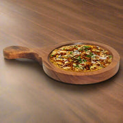 Wooden Pizza Serving Bat with Handle – Pizza Serving Board