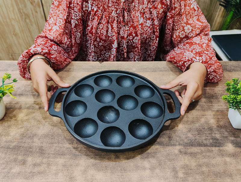 Traditional Cast Iron Appam Pan – Kitchenware