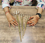 Pure Brass (Peetal) Trishul – Kitchen Utensil