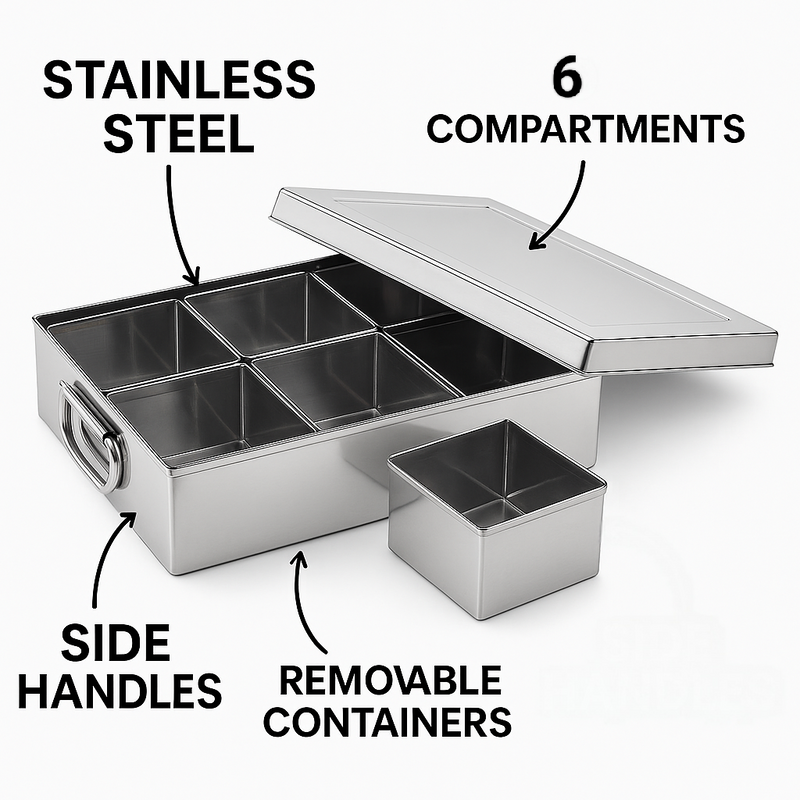 Stainless Steel Commercial Masala Dani – Kitchenware