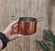 Stainless Steel Rose Gold Finish Dish Pot – Kitchenware