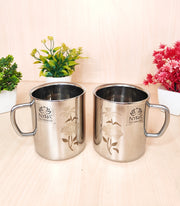 Stainless Steel Double-walled Mug/Cup Set – Coffee Mug