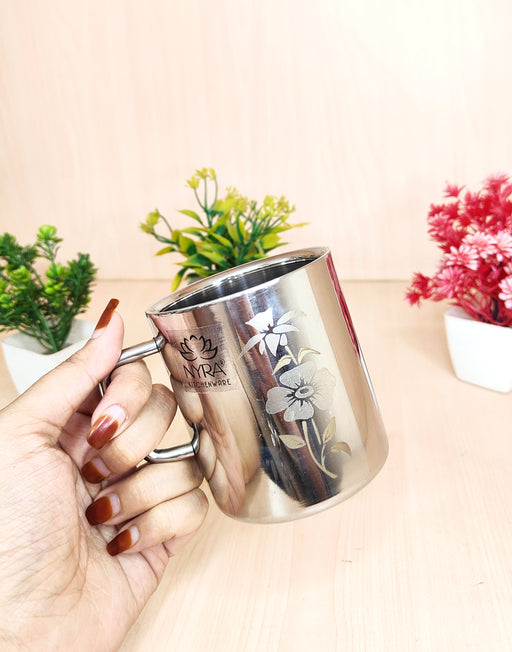 Stainless Steel Double-walled Mug/Cup Set – Coffee Mug