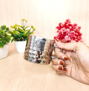 Hammered Stainless Steel Double Wall Cups 100ml – Kitchenware