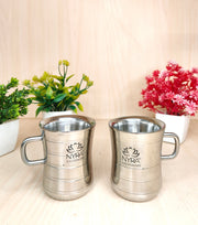 Stainless Steel Double-Walled Tea/Coffee Mug Set – Kitchen Utensil