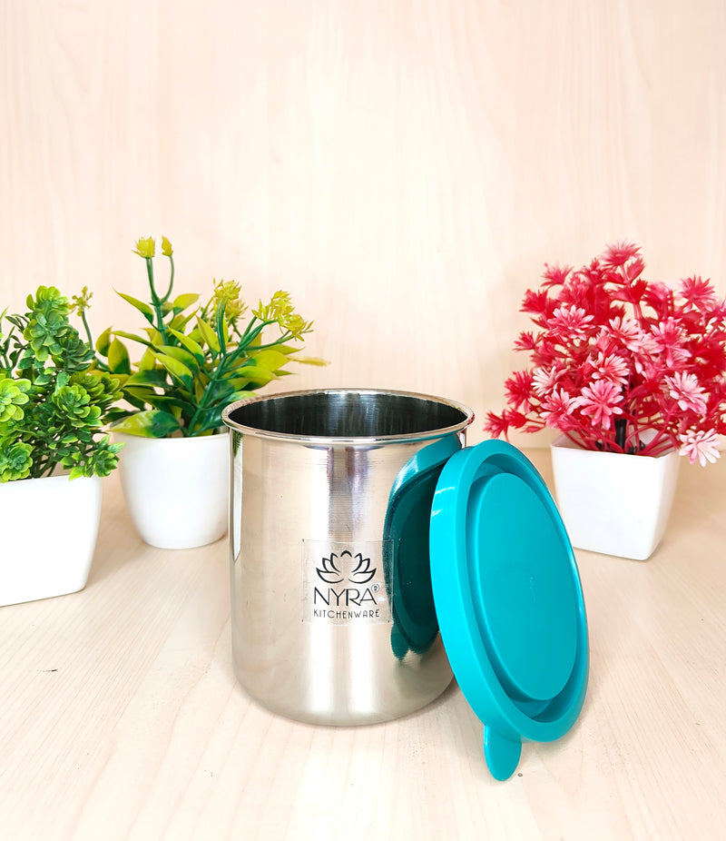 Stainless Steel Leak-Proof Glass with Lid – Drinking Tumbler